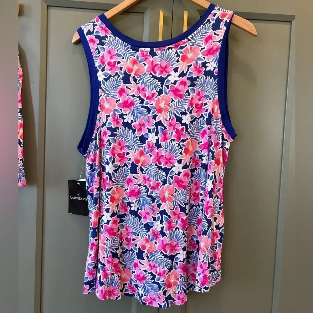 CuddleDuds Floral Shorts Pajama Set